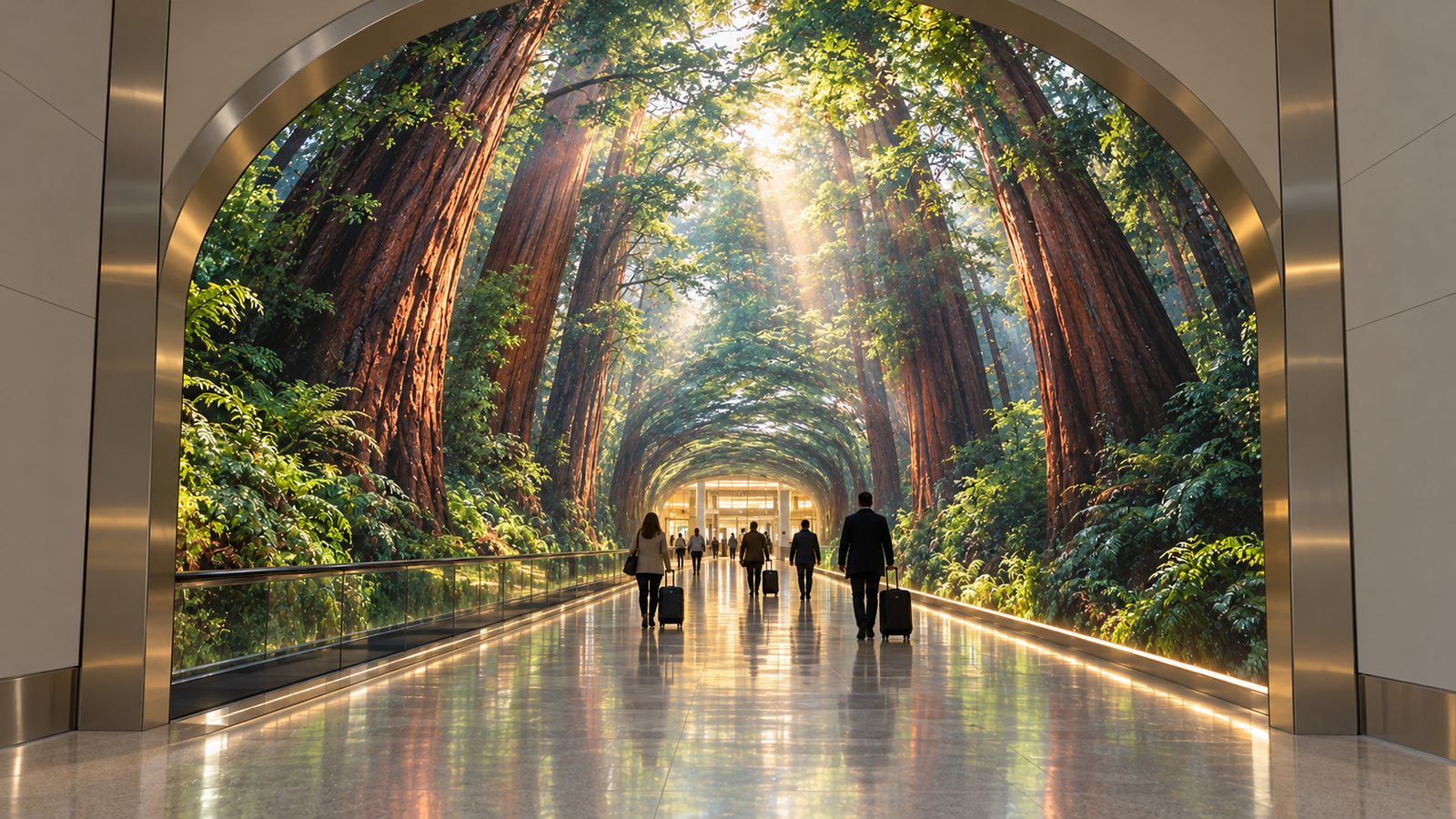 Redwood Tunnel — Airport connector